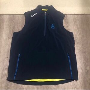 Sunice Navy Vest with Yellow Trim